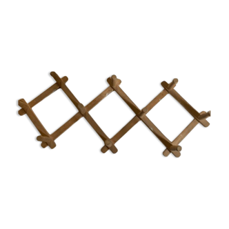 Wall coat rack accordion 50s