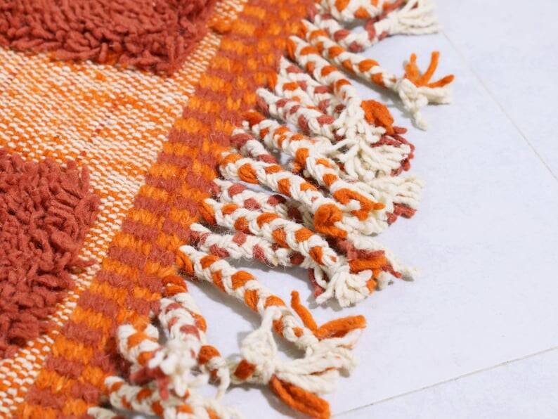 Beni Ourain Rug - Moroccan wool rug 150/250cm