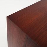 Buffet haut en teck, design danois, années 1970, production : Danemark
