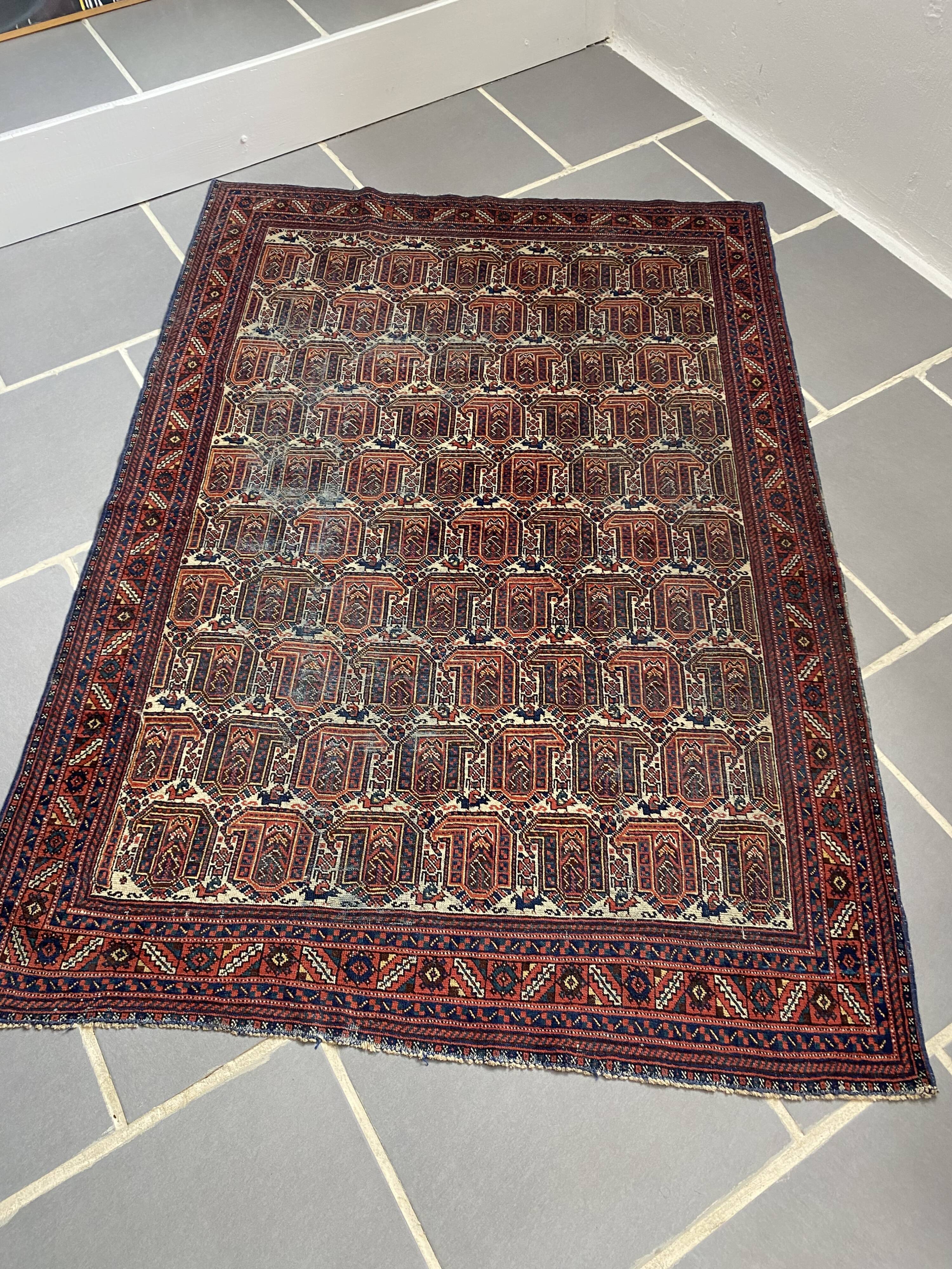 Handmade old oriental carpets