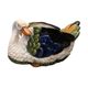 Vintage Italian ceramic swan flowerpot – 1960s/70s