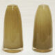 Pair of glass vases in the shape of shells