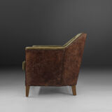 Ensemble de trois fauteuils Art Déco