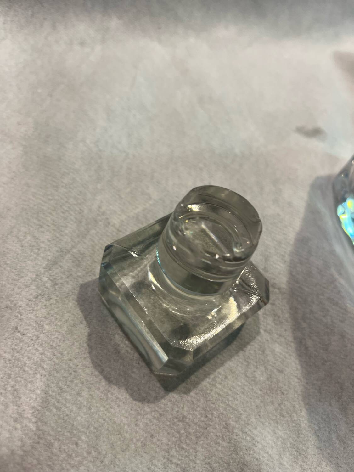 Nancy crystal carafe, 1930s