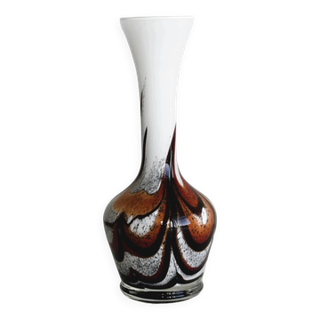 Vintage blown glass soliflore vase