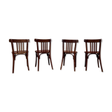 Series of 4 bistro chairs