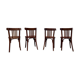 Série de 4 chaises bistrot