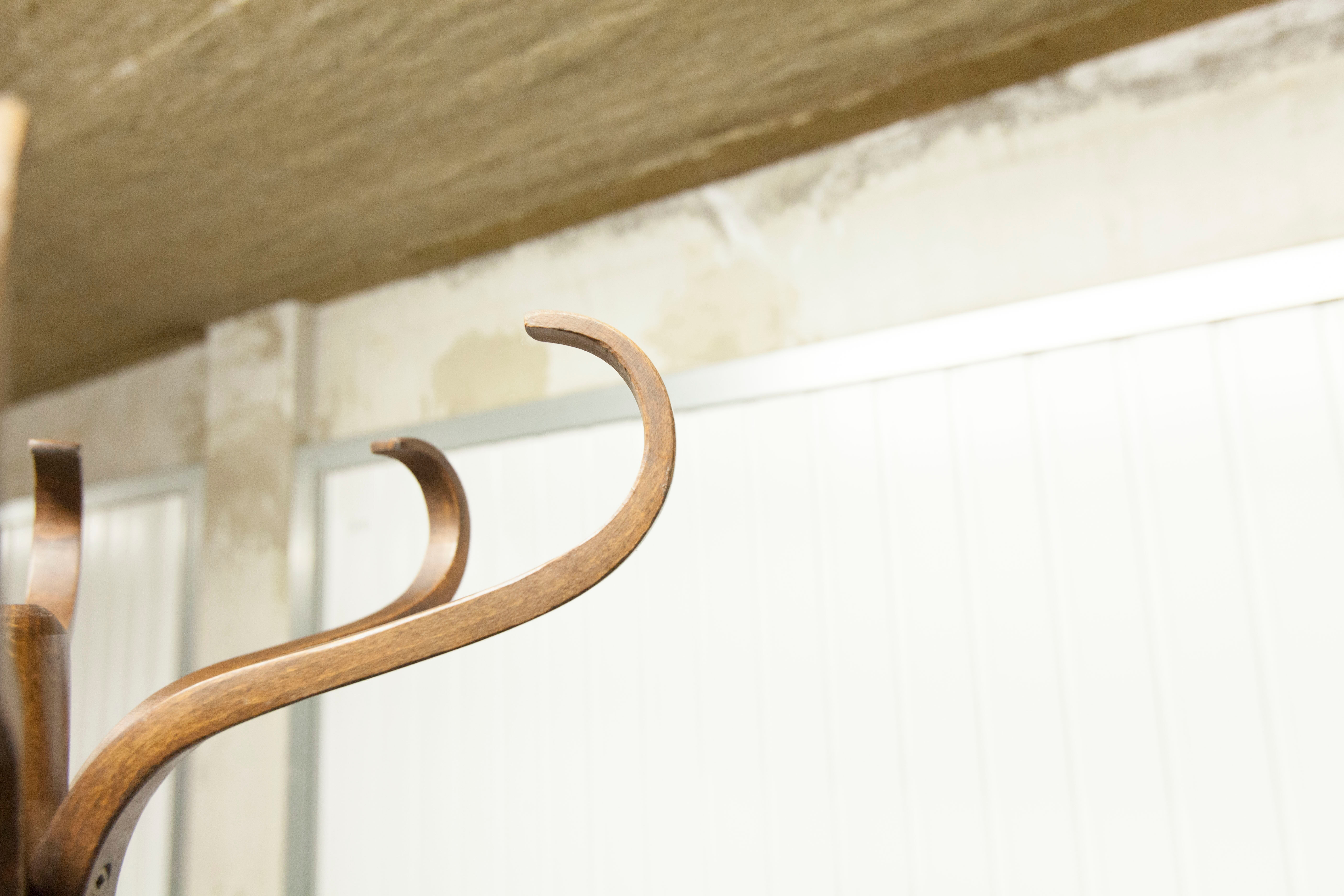 Baumann Parrot coat rack not stamped but belonging to a former factory worker