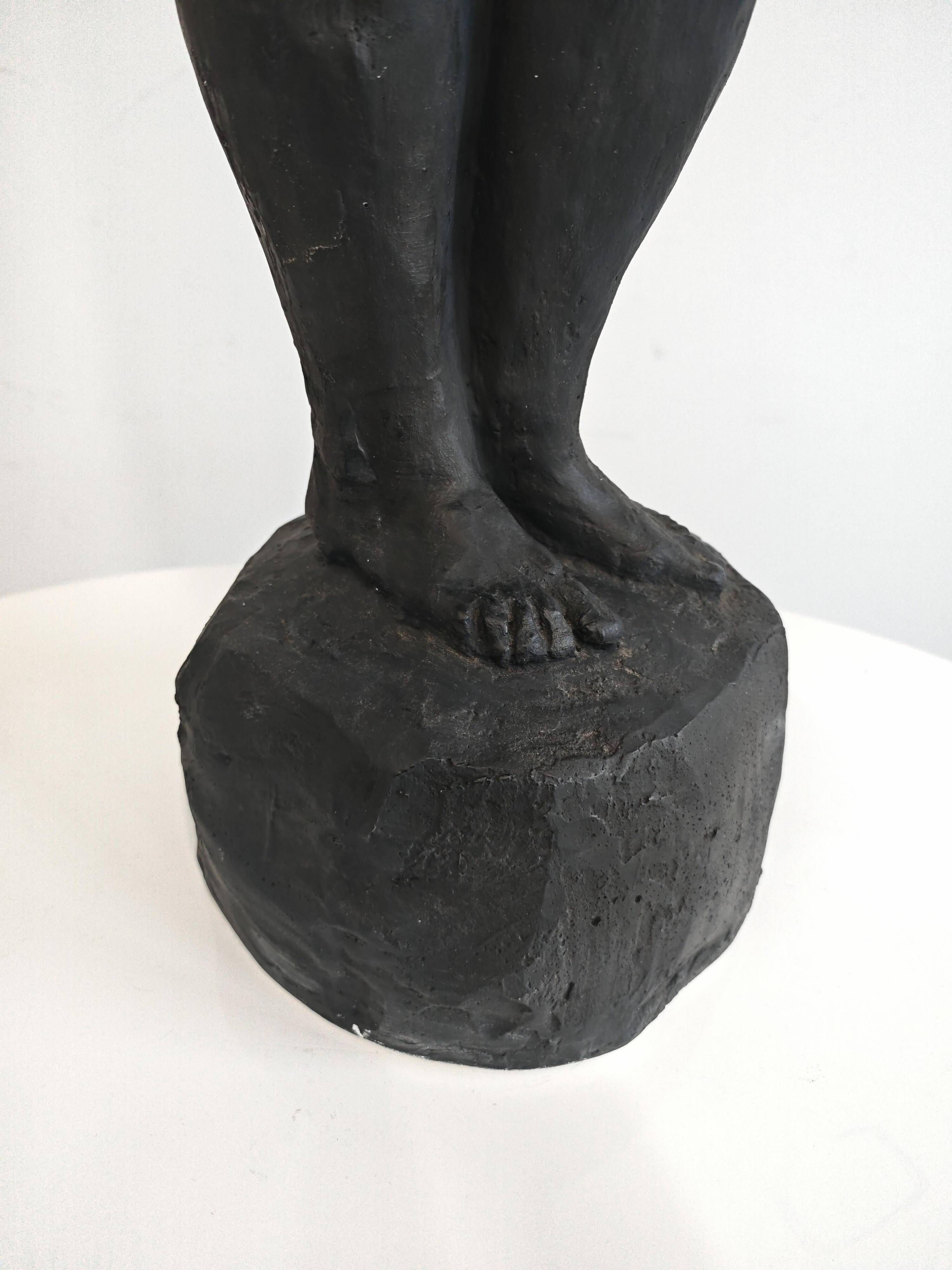 Sculpture of a Nude Woman in plaster by Radeta Stankovic