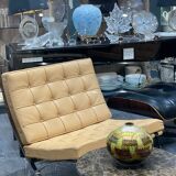 Knoll, pair of Barcelona easy chairs
