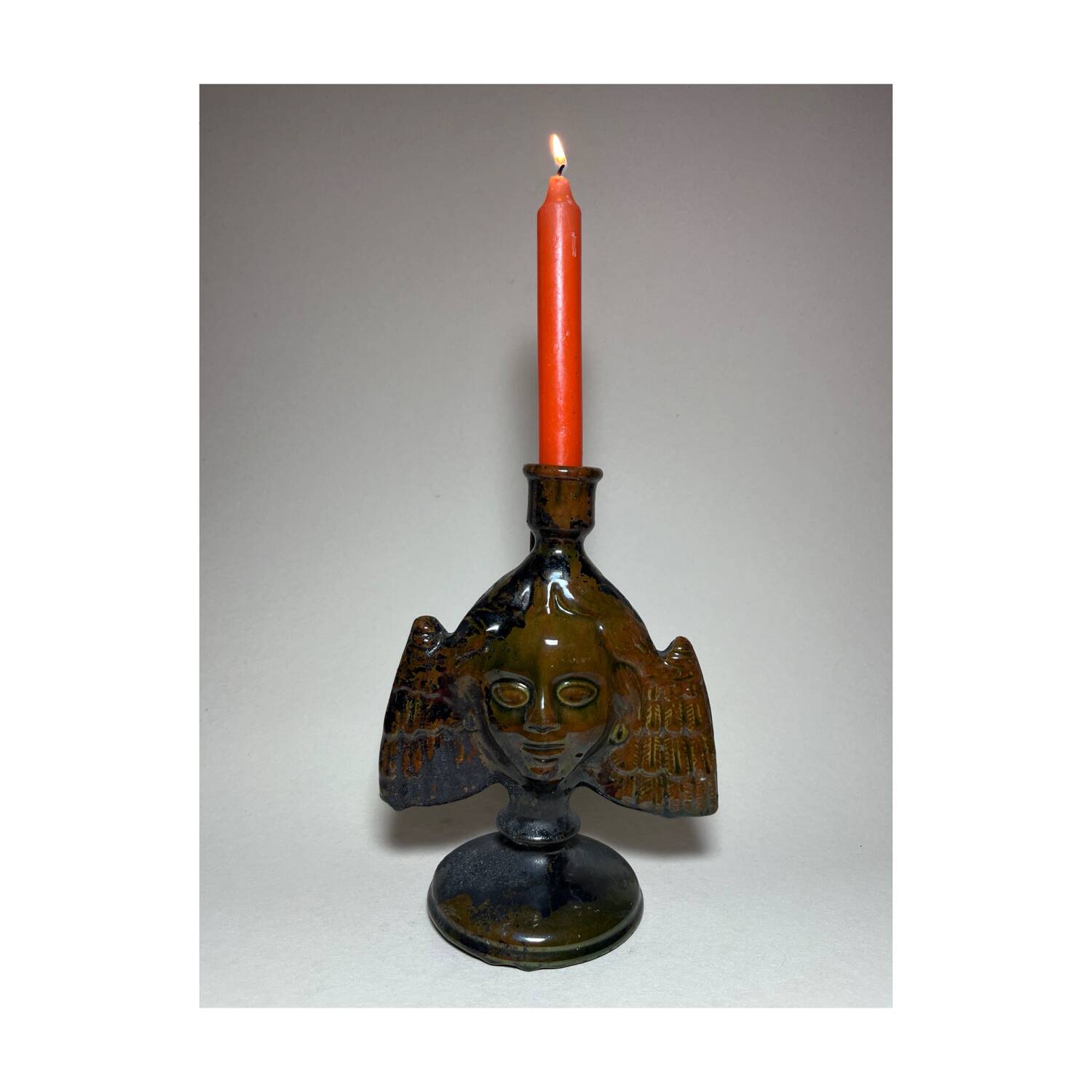 Ceramic candle holder