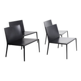 Set of 4 Norma armchairs by Arper