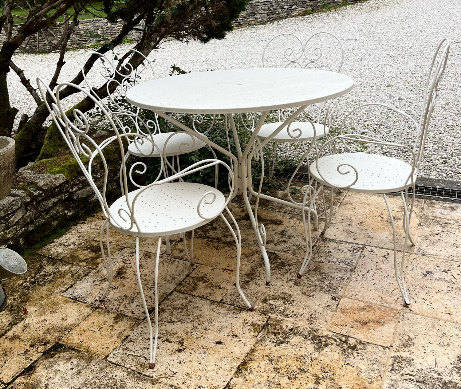 Salon jardin fer