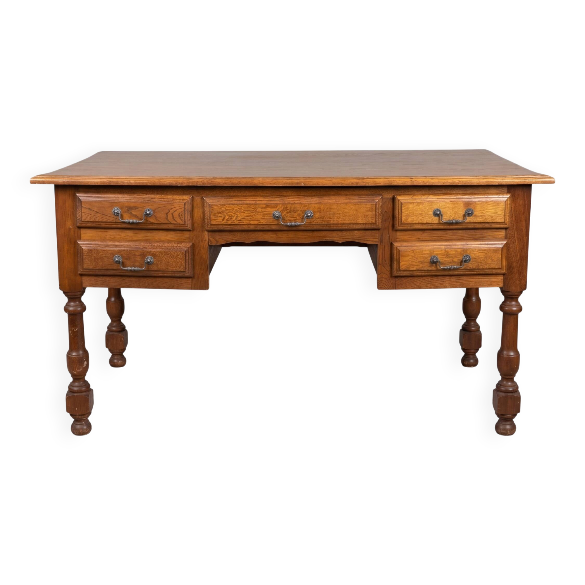 Minister's desk in oak