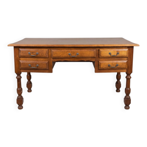 Bureau ministre en chêne