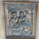 Large carved oak buffet in neo-Renaissance style, mid-20th century.