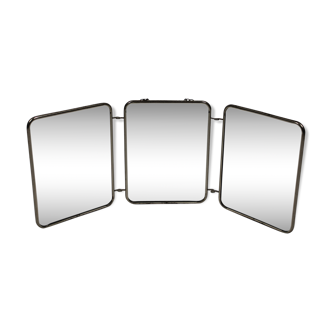 Barber triptych mirror 57x23cm