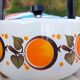 Vintage enamelled kettle