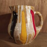 Ceramic pitcher from the 1950s