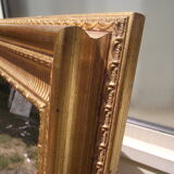 Mirror carved and gilded wood from the 80