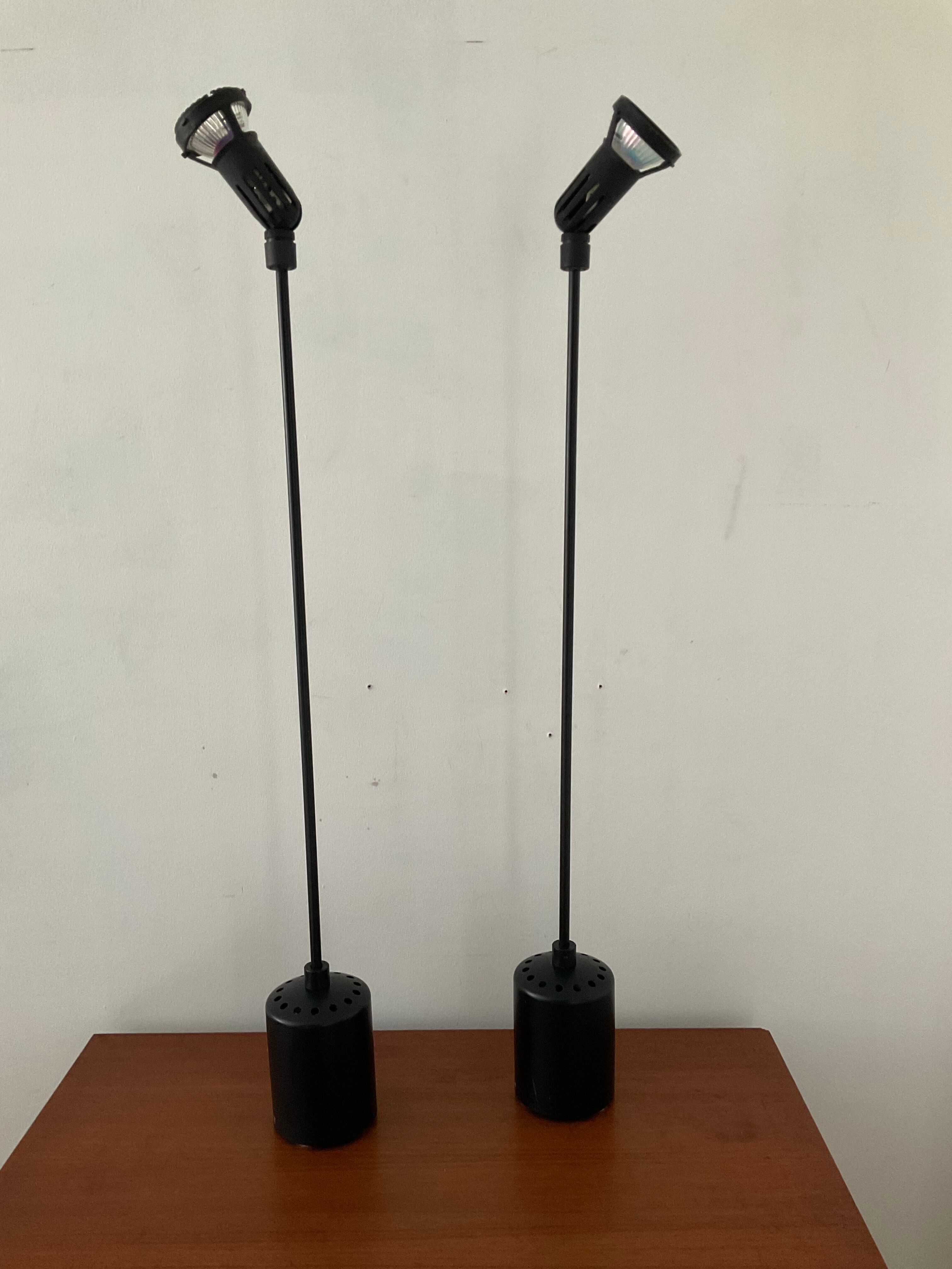 Paire de lampes vintage des années 70-80