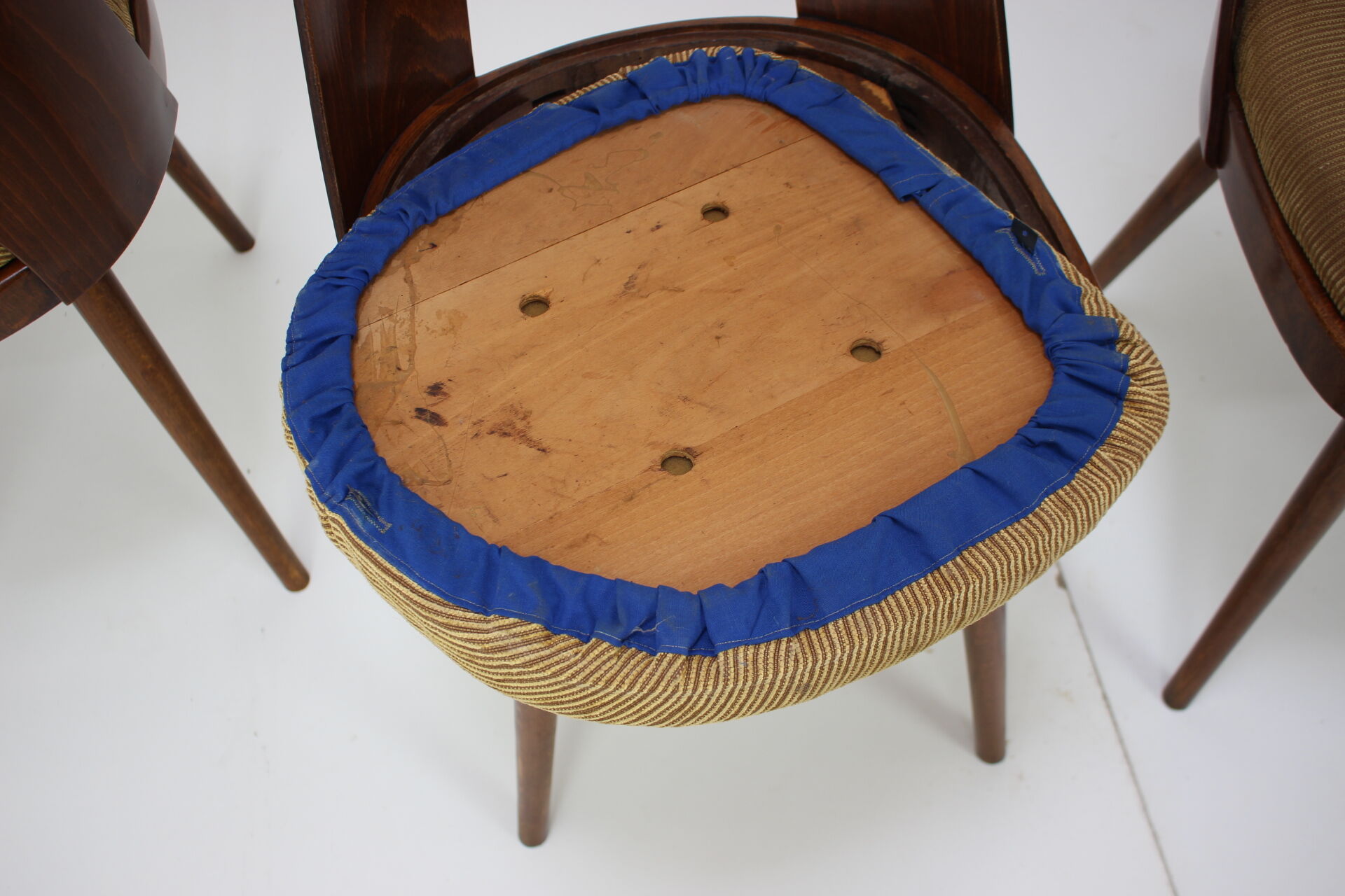 Set of Four Dining Chairs Designed by Oswald Haerdtl, 1960s.