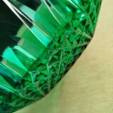 Saladier verre ciselé