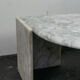 Table basse en marbre par roche bobois 1970