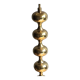 Vintage floor lamp in brass balls