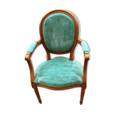 Armchair medallion louis xvi