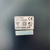 Vintage desk lamp - solid wood, Belgium