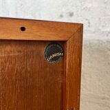 Vintage Scandinavian rosewood bookcase by Ib Kofod-Larsen, 60s