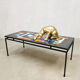 Vintage ceramic tile coffee table belarti ‘art’