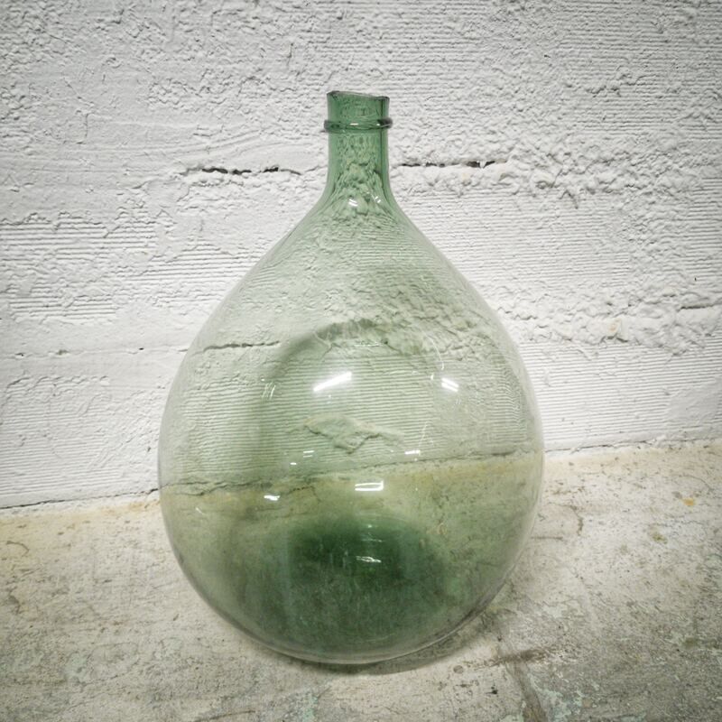 Lady Jeanne green in blown glass