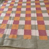 Jute rug with pink and orange patterns Matias Moellenbach