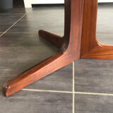 Vintage extendable table Baumann 1970s