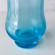 Blue glass decanter
