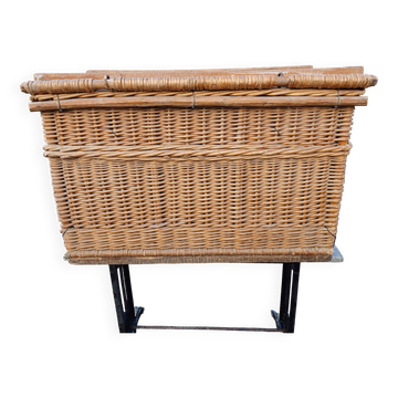 Old Wicker Trunk