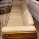 Canapé cuir beige Robin Day pour Habitat