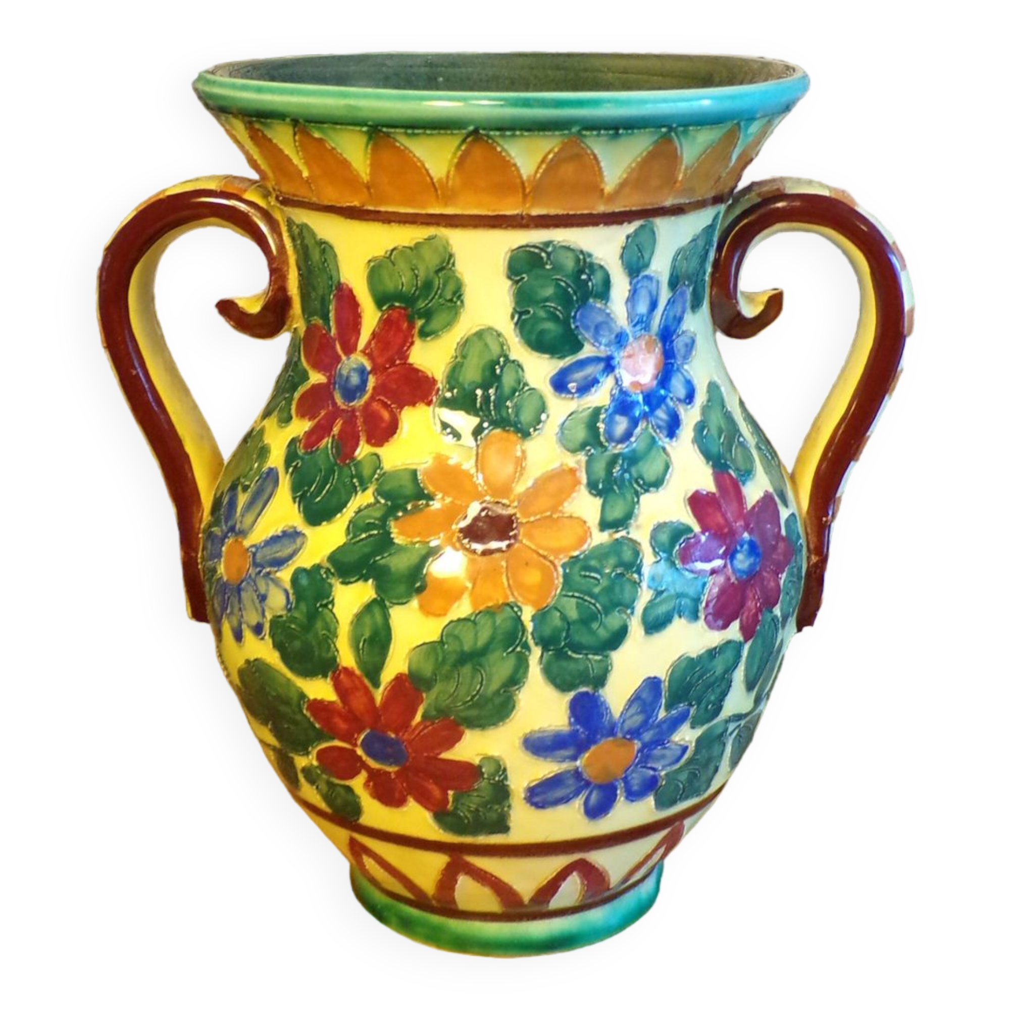 Cerart Monaco vase with handles 1940