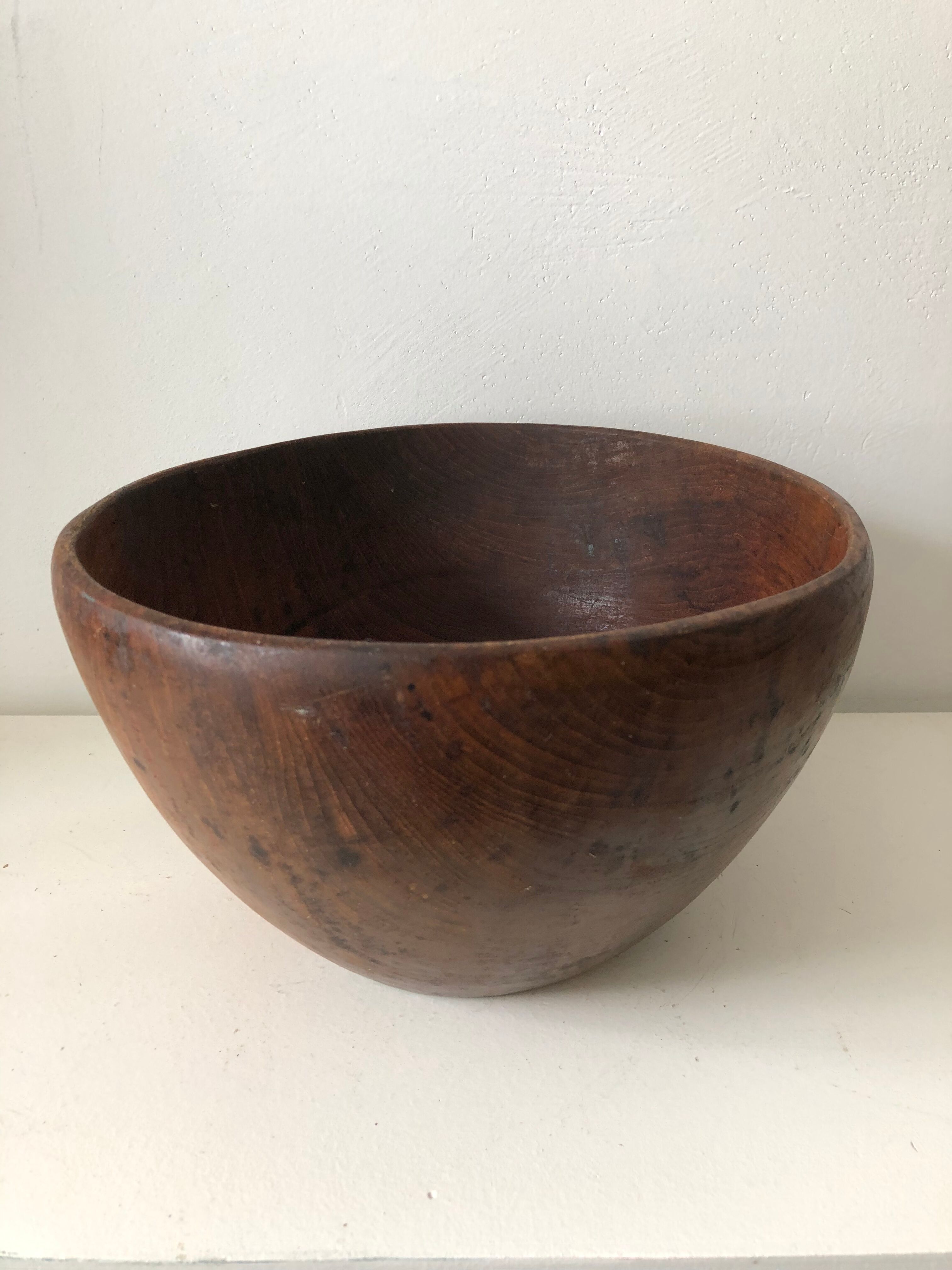 Teak salad bowl