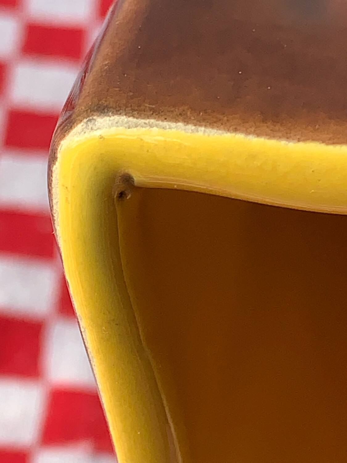 Two-coloured jug 1960 Poet Laval