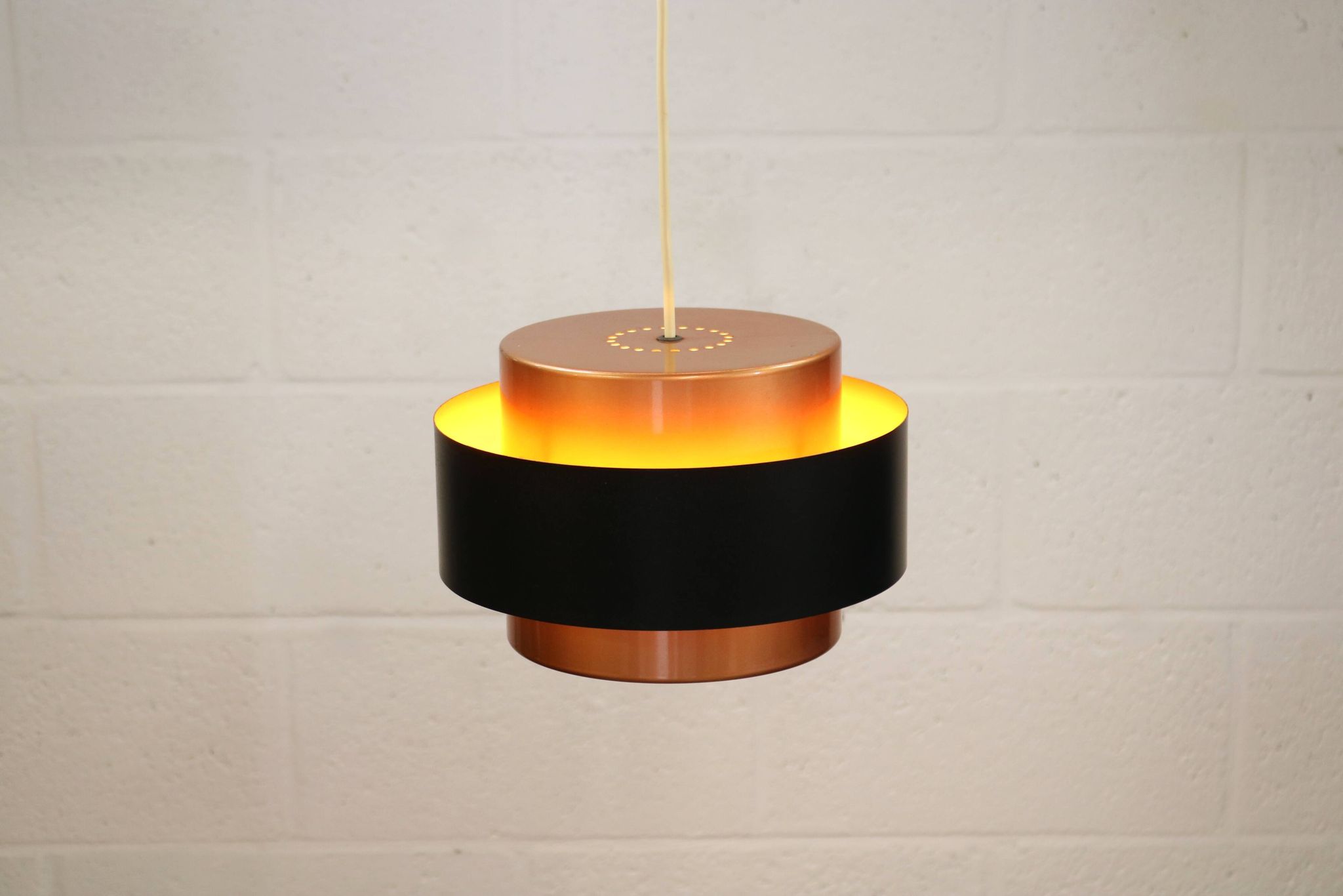 Iconic Jo Hammerborg Lamp | Fog & Morup | Model Juno - Denmark 60's