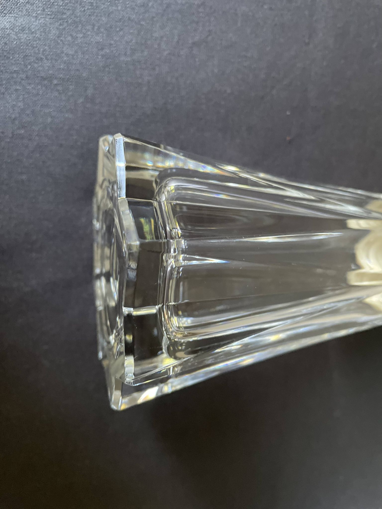 Saupoudreuse cristal de Bohème