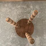 Raw tripod stool