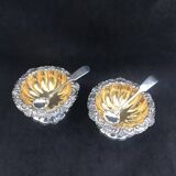 Salière et poivrier antique Anglais