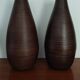 Pair of bamboo vases