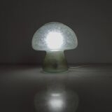 Lampe champignon verre vintage