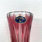 Small Bohemian crystal vase