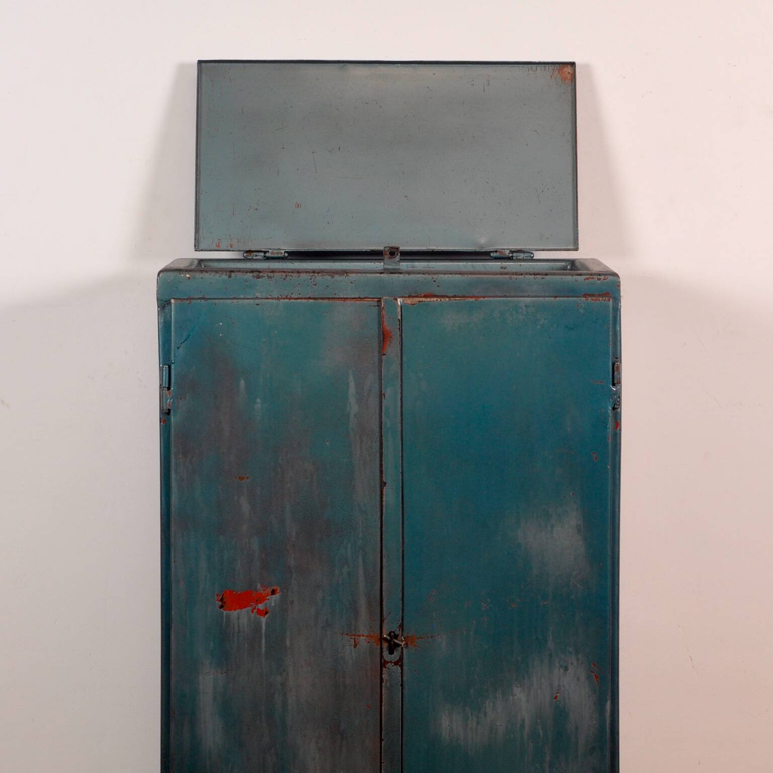 Industrial iron cabinet, 1960s